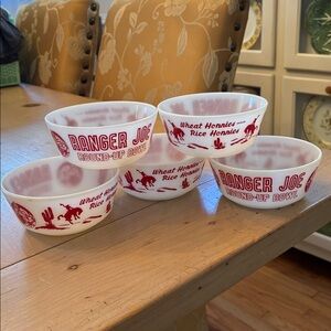 Ranger Joe Round-Up Cereal Bowl Set